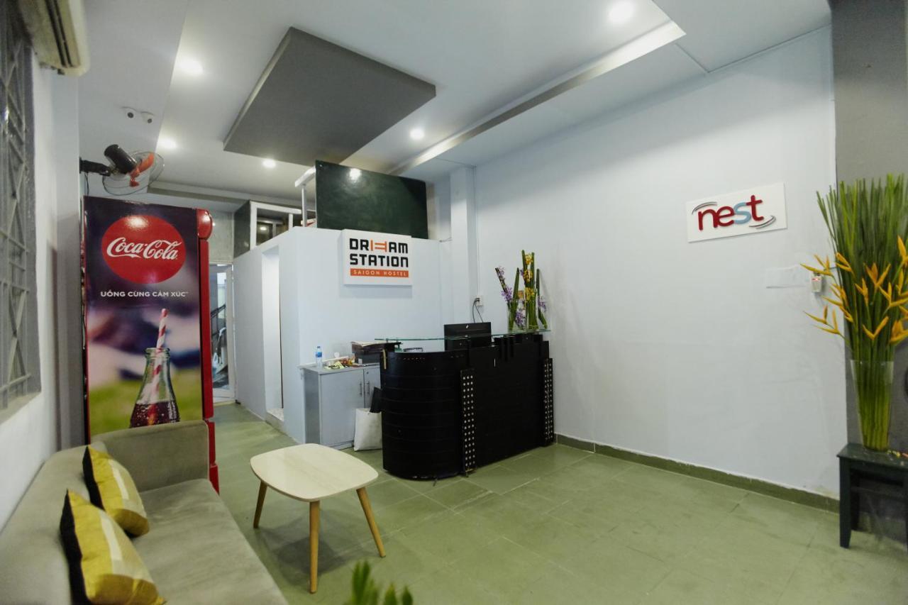 Dream Station - Saigon Hostel Ho Chi Minh-staden Exteriör bild